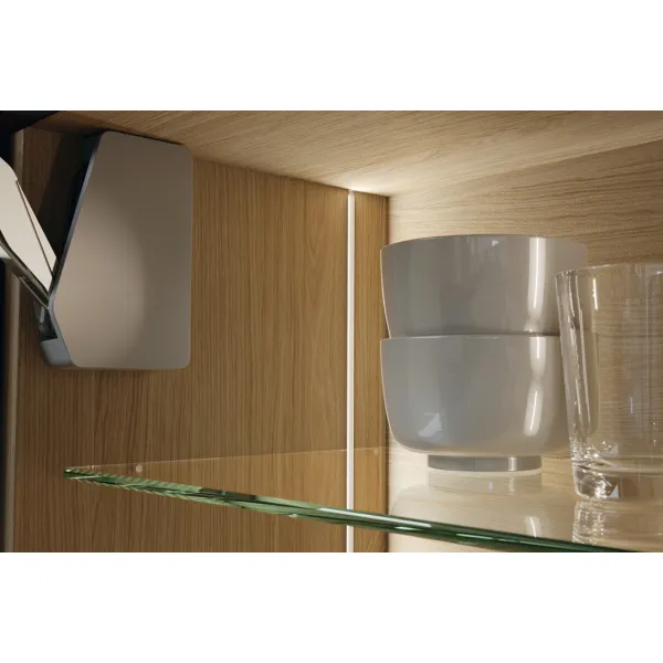 Profile for recess mounting, Häfele Loox5 profile 1102 for 5mm LED strip lights