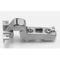 Hinge for aluminum profile, inset, 15mm