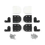 Hinge, horizontal, with soft close white