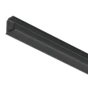 Profilis LED frezuojamas 1102 plastikinis L3000mm, juodas