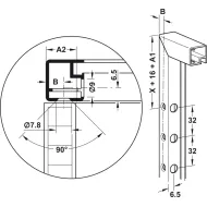 Adapter, for Strato and E-Strato