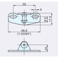 Wooden doors fitting for M-NSDX mechanisms