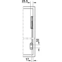Double flap lift-up fitting, Free fold for flaps made from wood or with aluminium frame