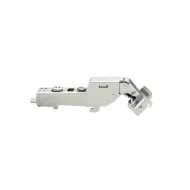 Concealed Cup Hinge Metalla 310 Clip 110° for aluminium frame, half overlay, 28/6.9, nickel