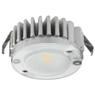 Recess/surface mounted downlight, Häfele Loox LED 2040 12V modular 2-pin (monochrome) aluminium