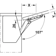 Mechanizmas FREE tipas F 5,3-21,4kg
