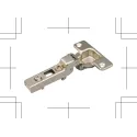 Concealed hinge, Häfele Metalla SM, 110°, half overlay mounting/twin mounting