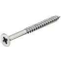 Chipboard screw, Hospa, PZ cross slot, partially threaded, 1000 pcs
