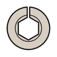 Stay flap fitting, Häfele Free flap H 1.5, metal supporting arm, 1-piece set