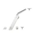 Stay flap fitting, Häfele Free flap H 1.5, metal supporting arm, 1-piece set