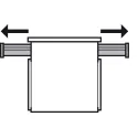 Ball bearing runners, Single extension, load bearing capacity up to 10kg