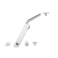 Stay flap fitting, Häfele Free flap H 1.5, metal supporting arm, 1-piece set