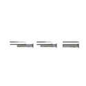 Mechanism for soft closing drawers METALBOX