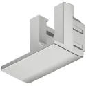 Dangteliai LED profiliui 1104 matinis chromas