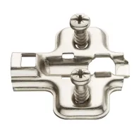 Cruciform mounting plate, Häfele Metalla 100 SM Kombi