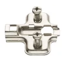 Cruciform mounting plate, Häfele Metalla 100 SM Kombi