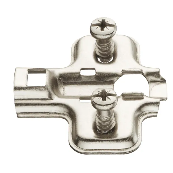 Cruciform mounting plate, Häfele Metalla 100 SM Kombi