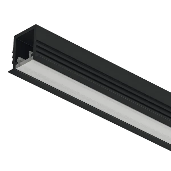Profile for recess mounting, Häfele Loox5 profile 1104 for LED strip lights