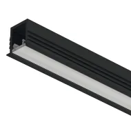 Profile for recess mounting, Häfele Loox5 profile 1104 for LED strip lights