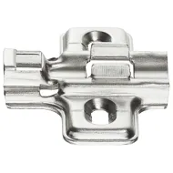 Cruciform mounting plate, Häfele Metalla SM Combi