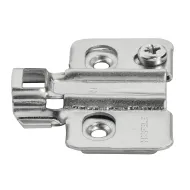 Cruciform mounting plate, Häfele Metalla SM Combi