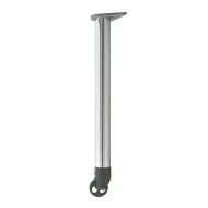 Table leg, Rondella, with castor, straight