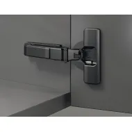 Concealed hinge, Häfele Duomatic Plus Titanium 110°, full overlay mounting