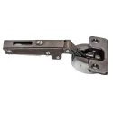 Concealed hinge, Häfele Duomatic Plus Titanium 110°, full overlay mounting