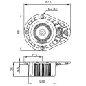 Base for K-04 adjustable leg