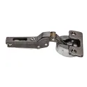Concealed hinge, Häfele Duomatic Plus Titanium 110°, half overlay mounting/twin mounting
