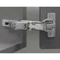 Concealed hinge, Häfele Duomatic Plus 155°, full overlay mounting