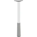 Table leg, Cylindrical, height adjustable
