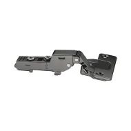 Concealed Cup Hinge Metalla 310 Clip 110° half overlay, soft-close, 48/6, black