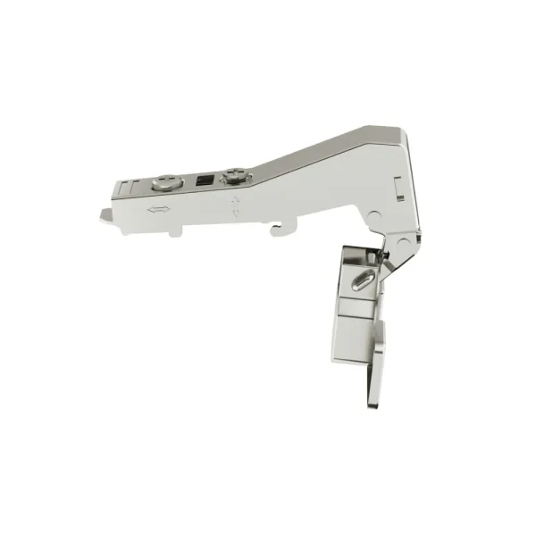 Concealed Cup Hinge Metalla 310 Clip 90° blind corner application, soft-close, 48/6, nickel