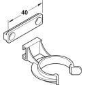 Plinth panel clip, for Häfele AXILO® 78 plinth system