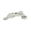 Lankstas Metalla 310 Clip 155° išorinis, švelnaus uždarymo, 48/6, nikelis