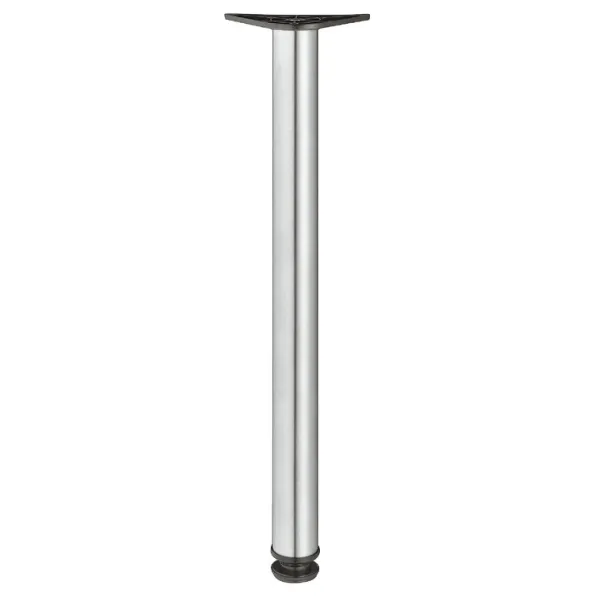 Table leg, steel, cylindrical