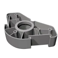 Mounting plate, for Häfele AXILO® 78 plinth system