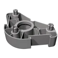 Mounting plate, for Häfele AXILO® 78 plinth system