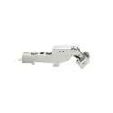 Concealed Hinge Metalla 310 Clip 110° for aluminium frame, half overlay, soft-close, 28/6.9, black