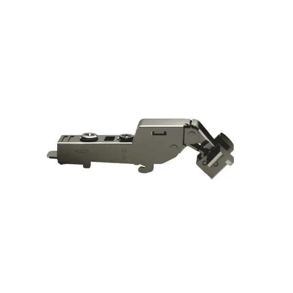 Concealed Hinge Metalla 310 Clip 110° for aluminium frame, half overlay, soft-close, 28/6.9, black