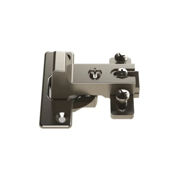 Concealed Cup Hinge Metalla 310 Slide-On 90° with short arm 2-way, soft-close, 52/5.5, nickel