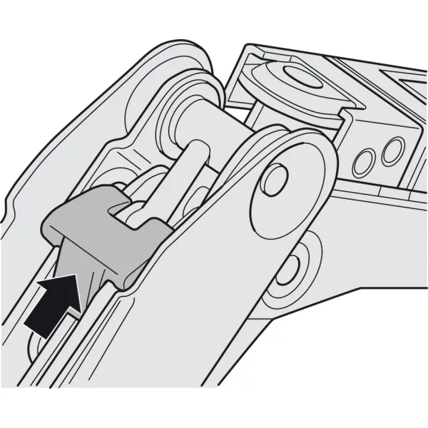 Opening angle restraint, For Free flap 1.7