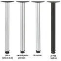 Table leg Ø60mm H1100mm chrome