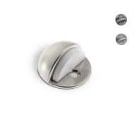 Floor door support Ø44mm H24mm matt chrome REI