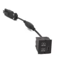 Dangtelis CM tuščiam moduliui su USB-A&C krovikliais, juodas, laidas L200mm, su GST18 kištuku