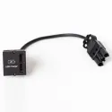Cover for CM Custom Module with USB-A 2.0 double charger, black, L200mm cable with GST18 plug