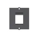 Cover for CM Custom Module with 1xKeystone mount