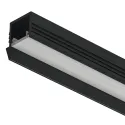 Profilis LED frezuojamas 1105 aliuminis L3000mm, juodas