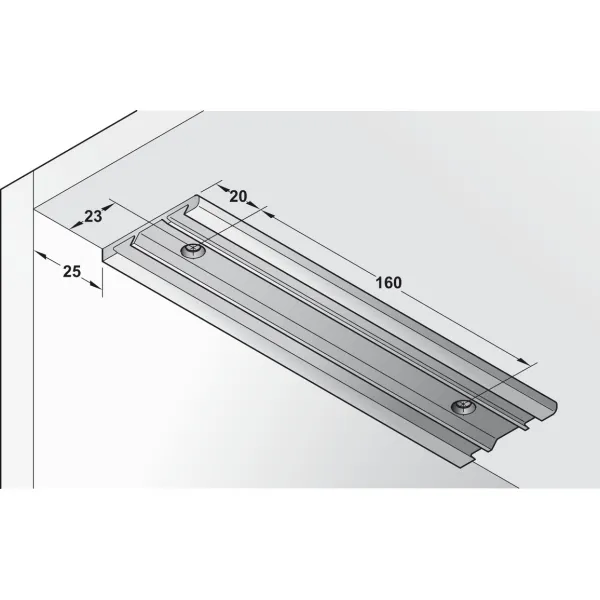 Flap stay, with pull cable, for flaps made from wood and with aluminium frame, with adjustable braki
